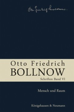Otto Friedrich Bollnow: Schriften - Band VI - Bollnow, Otto Fr.