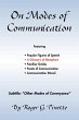 On Modes of Communication - Bild 1