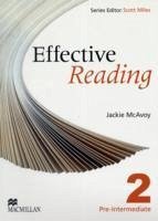 Effective Reading Pre Intermediate Student's Book - Mcavoy, Jackie