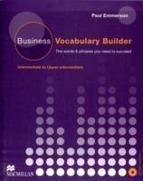 Business Vocabulary Builder Intermediate Students Book & CD Pack - Emmerson, Paul