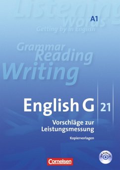 English G 21 A1 Vorschläge zur Leistungsmessung Kopiervorlagen mit Audio CD Cornelsen Klassenarbeiten 5.Klasse G21 A 1 English G 21 A1 Vorschläge zur Leistungsmessung Kopiervorlagen mit Audio CD Cornelsen Klassenarbeiten 5.Klasse G21 A 1