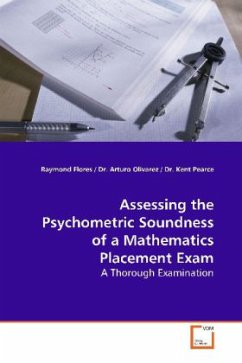 Assessing the Psychometric Soundness of a Mathematics Placement Exam - Flores, Raymond