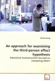 An approach for examining the third-person effect hypothesis