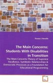 The Main Concerns: Students With Disabilities in Transition
