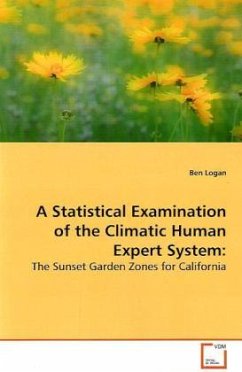 A Statistical Examination of the Climatic Human Expert System: - Logan, Ben