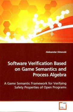 Software Verification Based on Game Semantics and Process Algebra