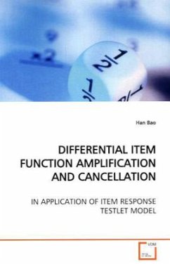 DIFFERENTIAL ITEM FUNCTION AMPLIFICATION AND CANCELLATION - Bao, Han