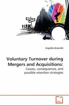 Voluntary Turnover during Mergers and Acquisitions: - Braendle, Angelika