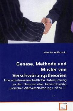Genese, Methode und Muster von Verschwörungstheorien - Wolfschmitt, Matthias