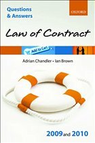 Cover Q & A Law of Contract 2009 and 2010
