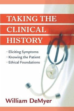 Taking the Clinical History - Demeyer MD, William