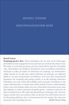 Heilpädagogischer Kurs - Steiner, Rudolf