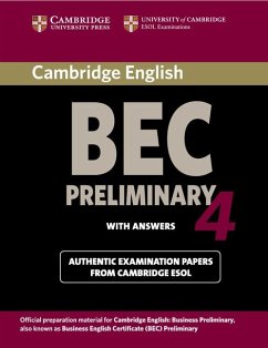 Cambridge BEC 4 Preliminary - Cambridge Esol