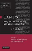 Kant's Idea for a Universal History with a Cosmopolitan Aim