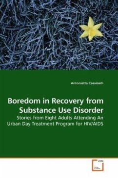 Boredom in Recovery from Substance Use Disorder - Corvinelli, Antonietta