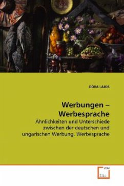 Werbungen Werbesprache - LAJOS, DÓRA