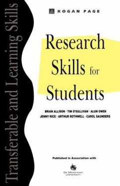 Research Skills for Students - Allison, Brian; O'Sullivan, Tim; Owen