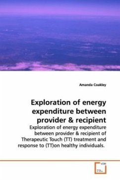 Exploration of energy expenditure between provider - Coakley, Amanda