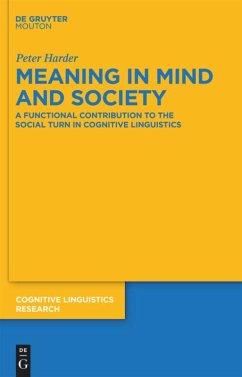 Meaning in Mind and Society - Harder, Peter