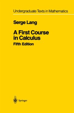 A First Course in Calculus - Lang, Serge