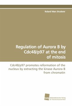 Regulation of Aurora B by Cdc48/p97 at the end of mitosis - Bruderer, Roland Marc