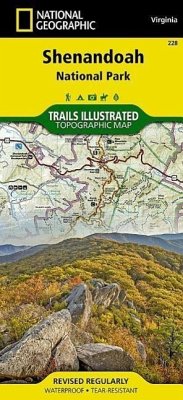 National Geographic Trails Illustrated Map Shenandoah National Park, Virginia, USA - National Geographic Maps