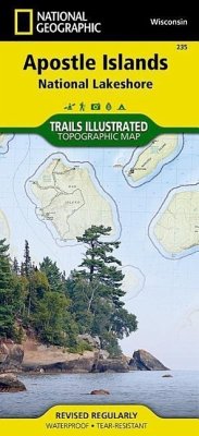 Apostle Islands National Lakeshore Map - National Geographic Maps