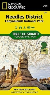 Needles District: Canyonlands National Park Map - National Geographic Maps