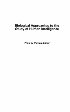Biological Approaches to the Study of Human Intellegence - Vernon, Philip