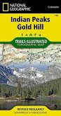 Indian Peaks, Gold Hill Map