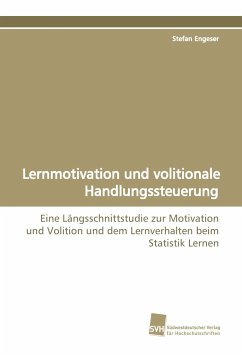 Cover Lernmotivation und volitionale Handlungssteuerung