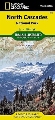 North Cascades National Park Map - National Geographic Maps