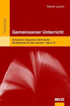 Gemeinsamer Unterricht - Lersch, Rainer