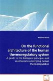 On the functional architecture of the human thermoregulatory system