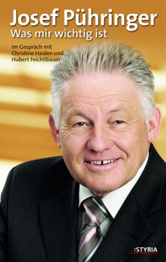 Cover Josef Pühringer Was mir wichtig ist