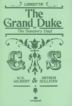 The Grand Duke Libretto