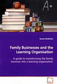 Family Businesses and the Learning Organisation - Birdthistle, Naomi