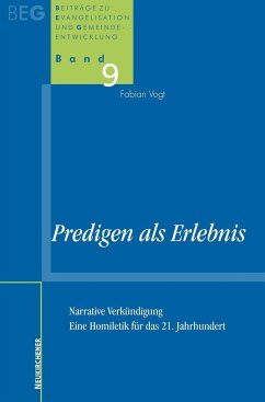 Predigen als Erlebnis - Vogt, Fabian