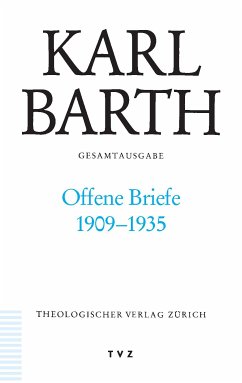 Karl Barth Gesamtausgabe