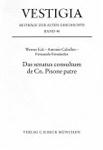 Das senatus consultum de Cn. Pisone patre Das senatus consultum de Cn. Pisone patre