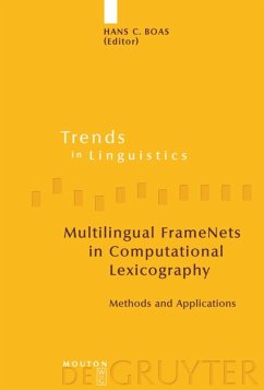 Multilingual FrameNets in Computational Lexicography