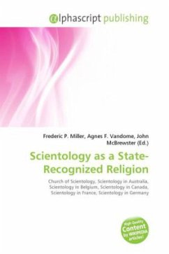 Scientology as a State-Recognized Religion