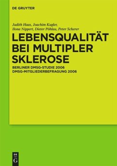 Lebensqualität bei Multipler Sklerose - Haas, J.;Kugler, J.;Nippert, I.