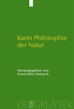Kants Philosophie der Natur - Onnasch, Ernst-Otto (Hrsg.)