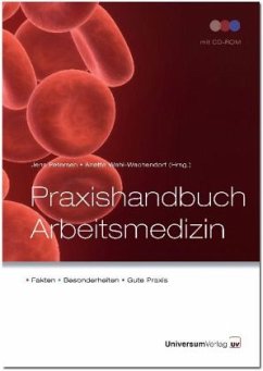 Cover Praxishandbuch Arbeitsmedizin, m. CD-ROM