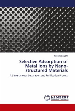 Selective Adsorption of Metal Ions by Nano- structured Materials - LAM, KOON FUNG