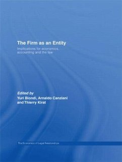 The Firm as an Entity - Biondi, Yuri; Canziani, Arnaldo; Kirat, Thierry