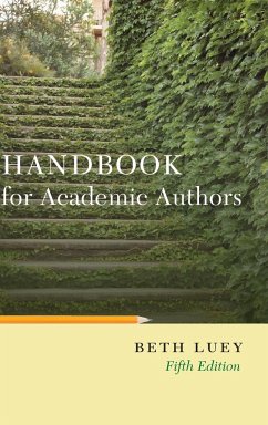 Handbook for Academic Authors - Luey, Beth