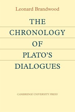 The Chronology of Plato's Dialogues - Brandwood, Leonard