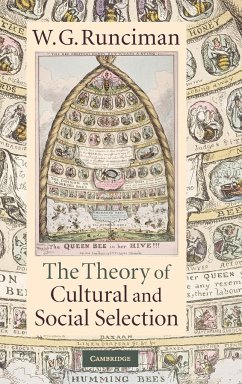 The Theory of Cultural and Social Selection - Runciman, W. G.